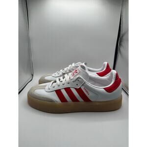 Adidas Sambae Wmns “White Scarlet Gum” size 10 women’s